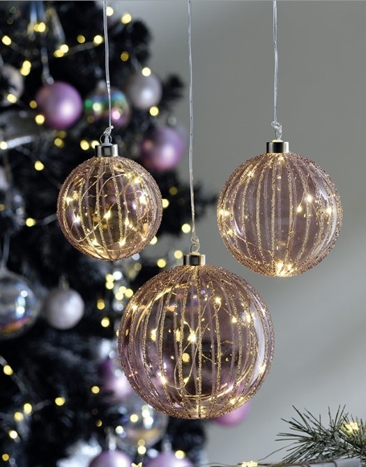 sfera-in-vetro-rosa-con-decori